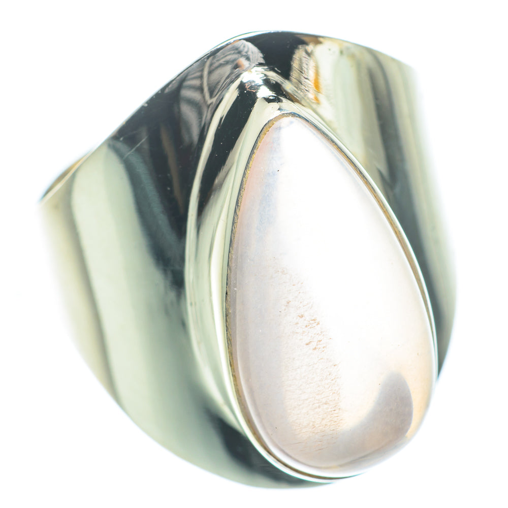 Rose Quartz Rings handcrafted by Ana Silver Co - RING62133