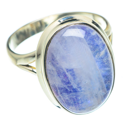 Rainbow Moonstone Rings handcrafted by Ana Silver Co - RING62140
