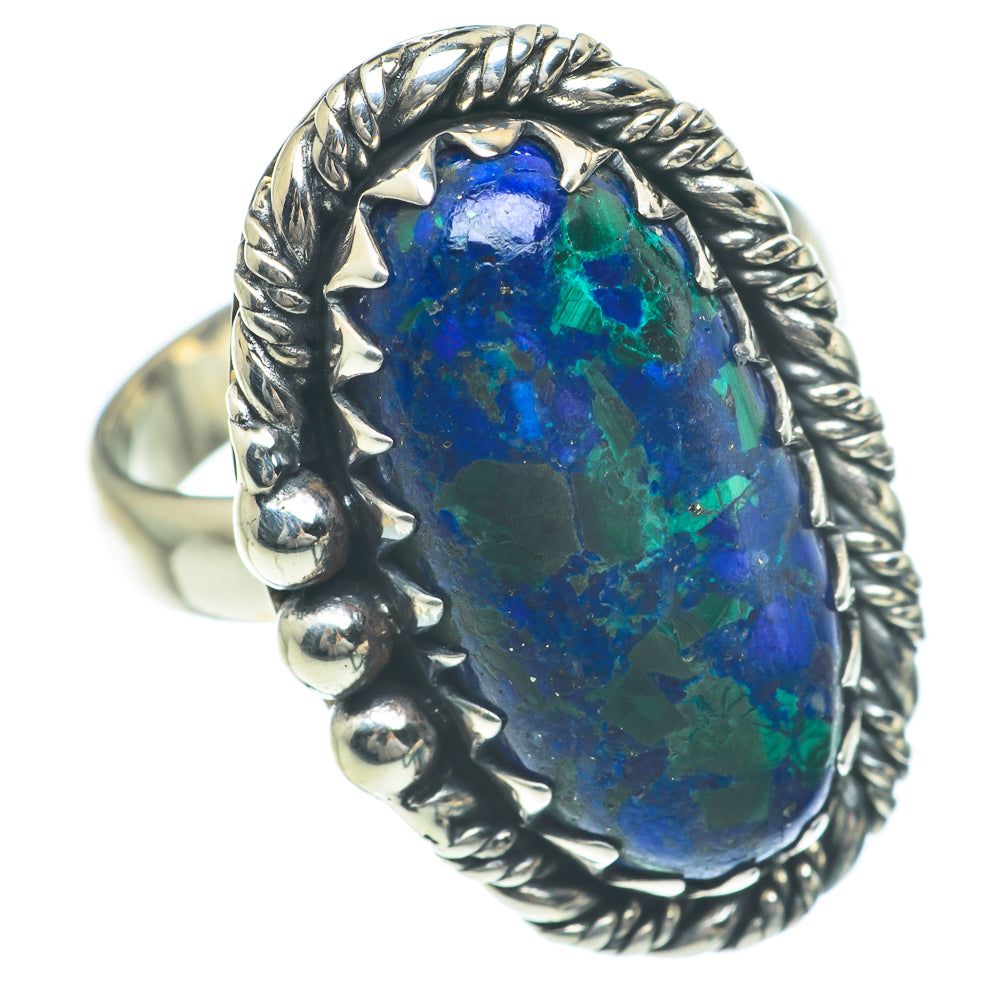 Azurite Rings handcrafted by Ana Silver Co - RING62144