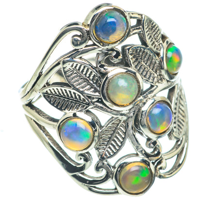 Ethiopian Opal Rings handcrafted by Ana Silver Co - RING62146