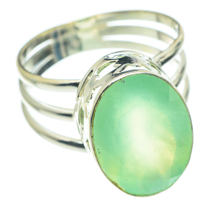 Prehnite Rings handcrafted by Ana Silver Co - RING62151