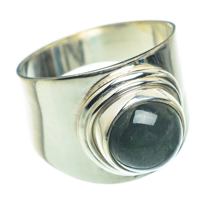 Green Tourmaline Rings handcrafted by Ana Silver Co - RING62155