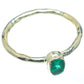 Zambian Emerald Rings handcrafted by Ana Silver Co - RING62157