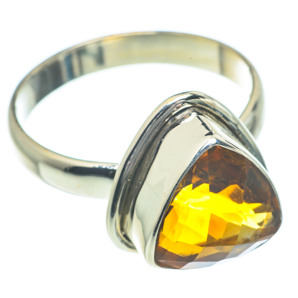 Mandarin Citrine Rings handcrafted by Ana Silver Co - RING62158