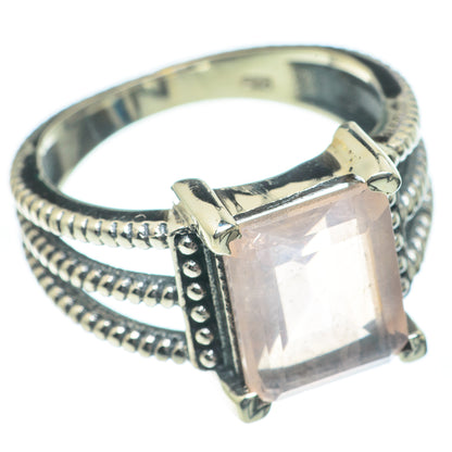 Rose Quartz Rings handcrafted by Ana Silver Co - RING62162