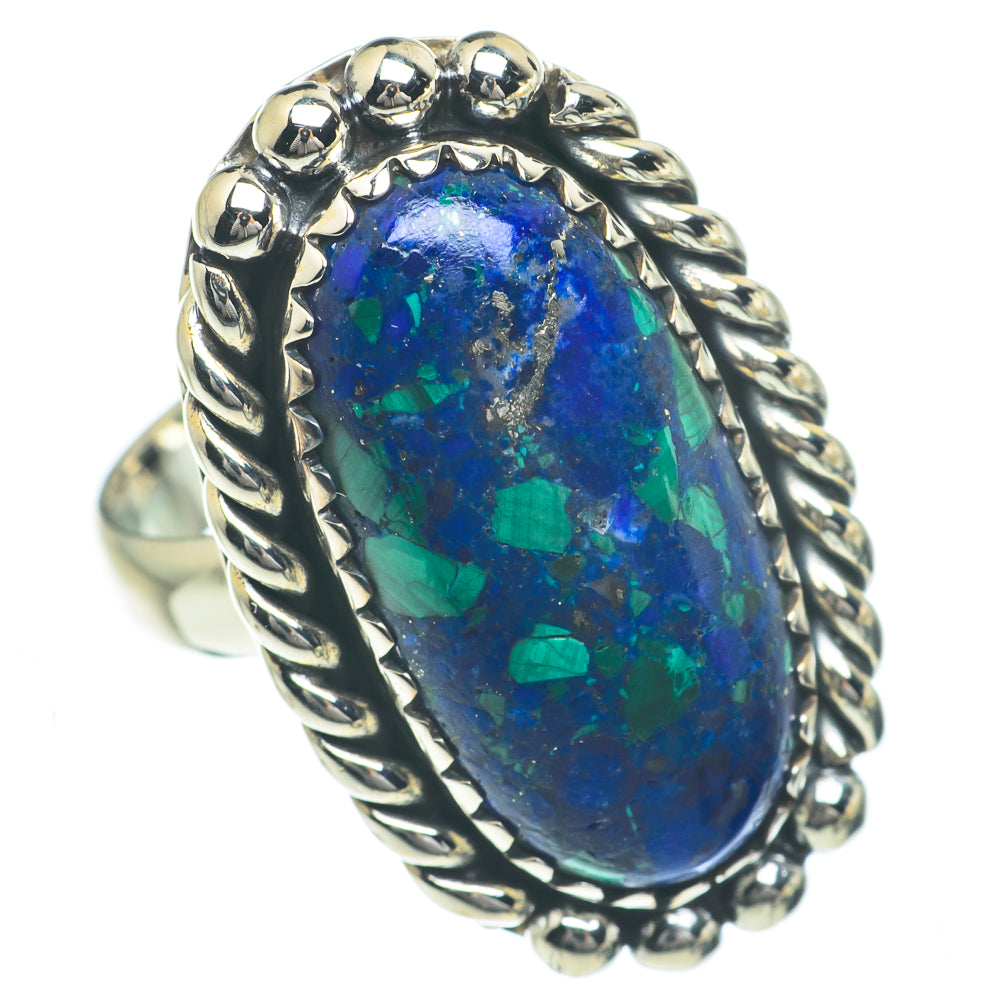 Azurite Rings handcrafted by Ana Silver Co - RING62170