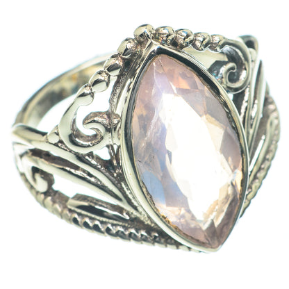 Rose Quartz Rings handcrafted by Ana Silver Co - RING62184