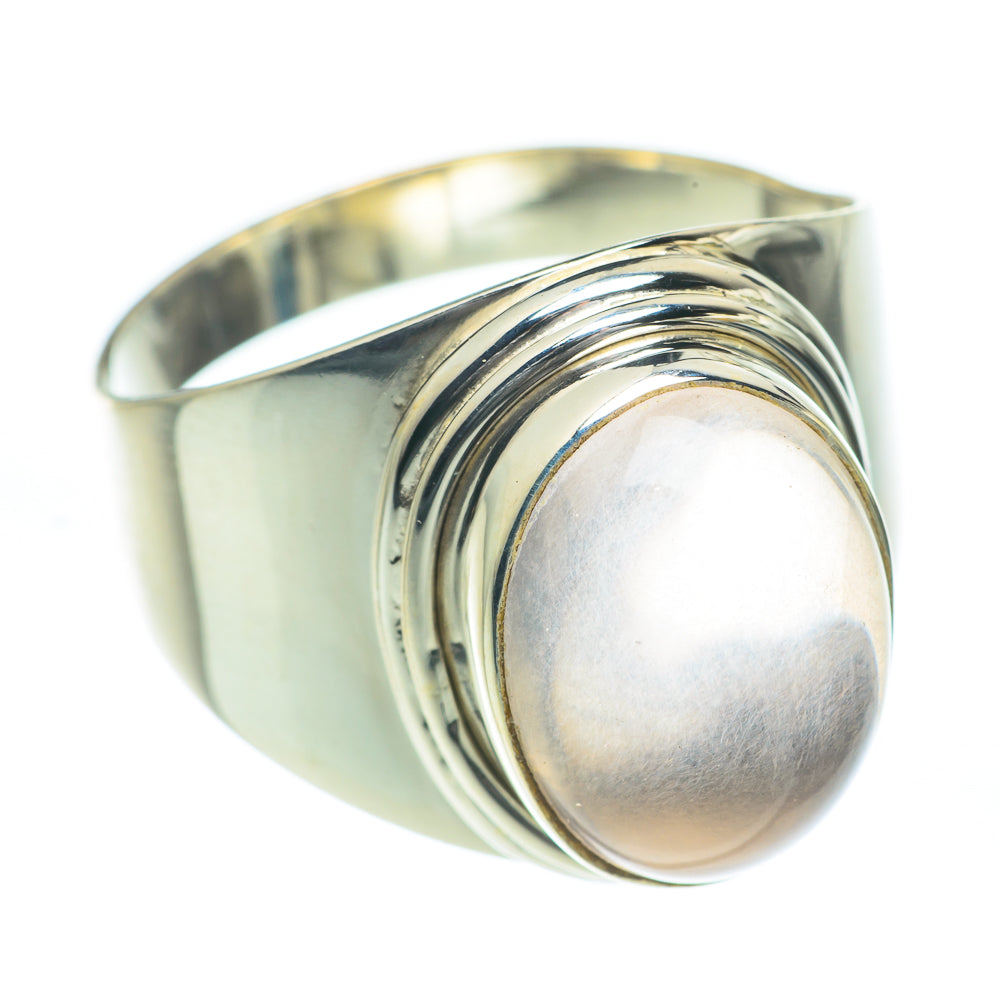 Rose Quartz Rings handcrafted by Ana Silver Co - RING62185