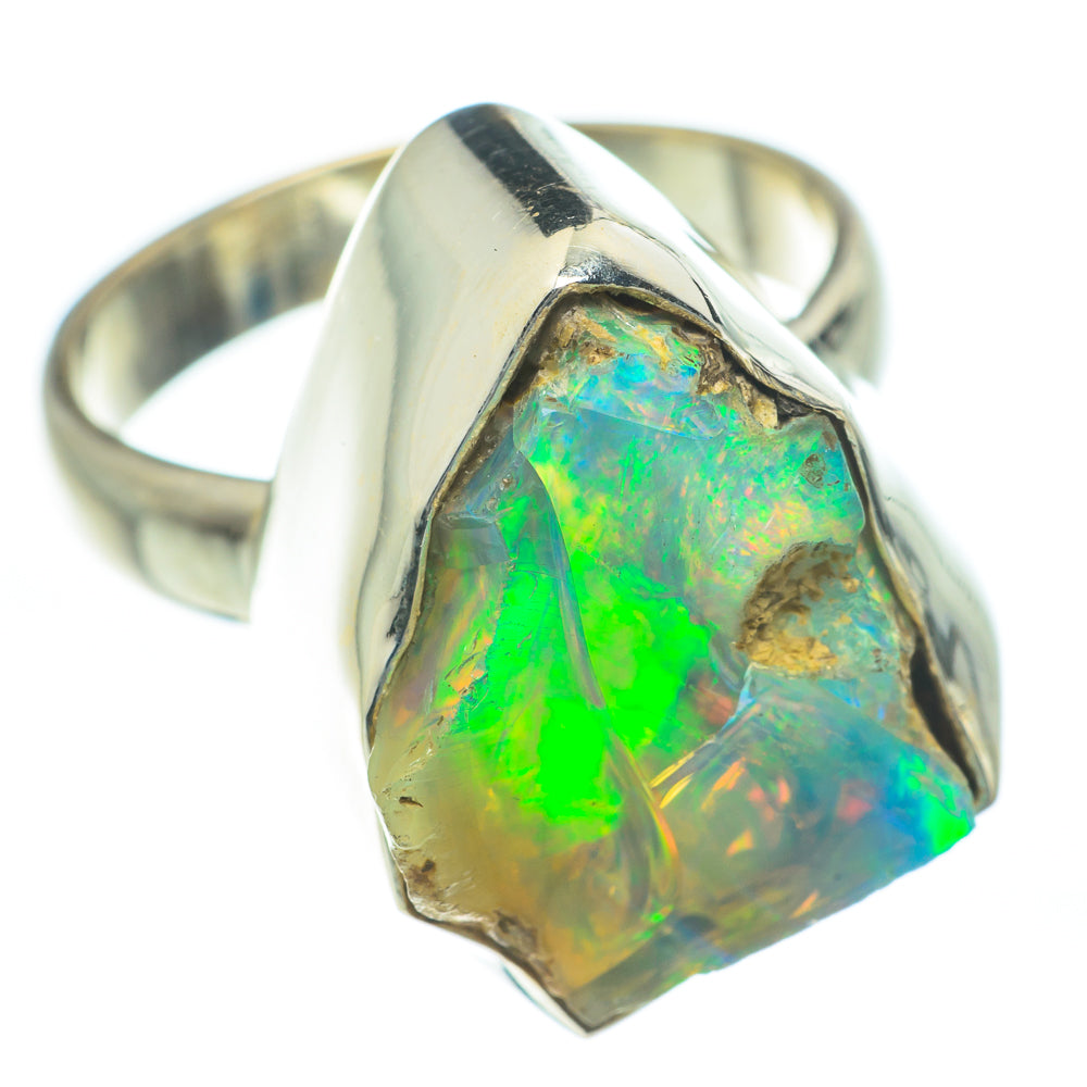 Ethiopian Opal Rings handcrafted by Ana Silver Co - RING62192