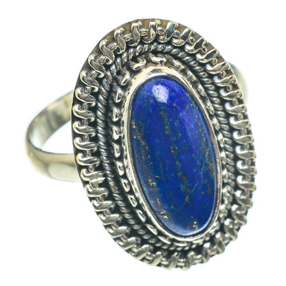 Lapis Lazuli Rings handcrafted by Ana Silver Co - RING62194