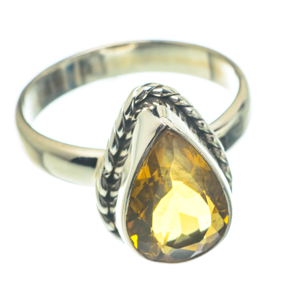Citrine Rings handcrafted by Ana Silver Co - RING62223