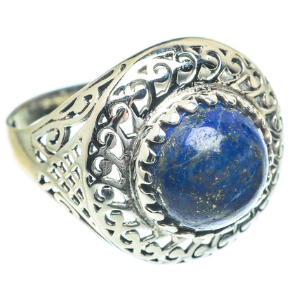 Lapis Lazuli Rings handcrafted by Ana Silver Co - RING62232