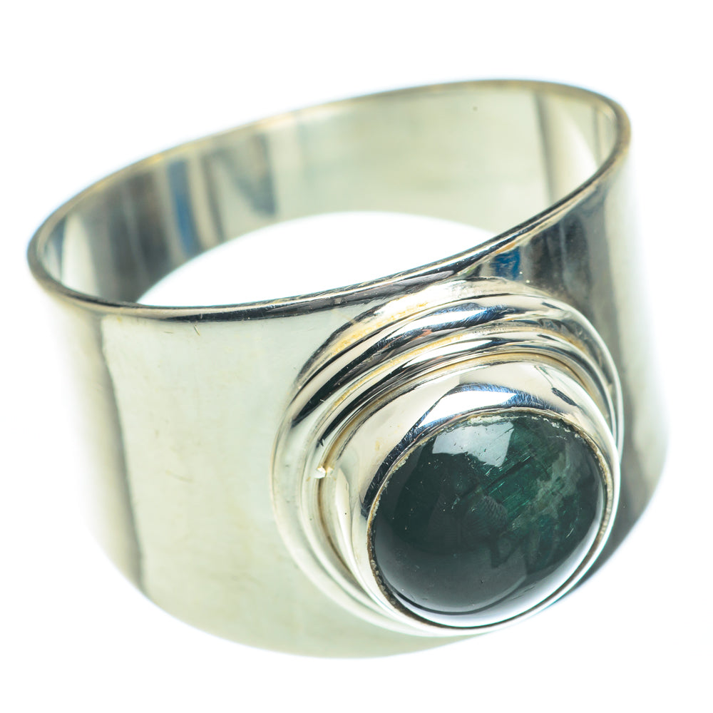 Green Tourmaline Rings handcrafted by Ana Silver Co - RING62233