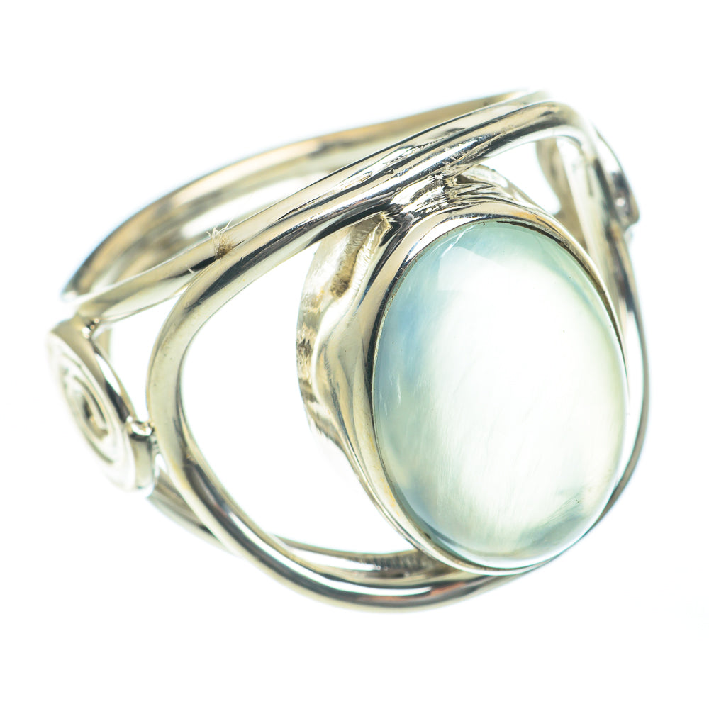 Aqua Chalcedony Rings handcrafted by Ana Silver Co - RING62236