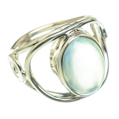 Aqua Chalcedony Rings handcrafted by Ana Silver Co - RING62236