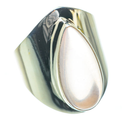 Rose Quartz Rings handcrafted by Ana Silver Co - RING62245