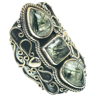 Tourmalinated Quartz Rings handcrafted by Ana Silver Co - RING62253