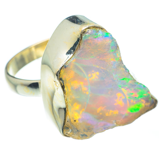 Ethiopian Opal Rings handcrafted by Ana Silver Co - RING62259