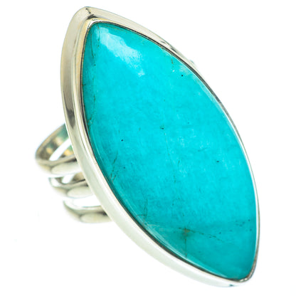 Peruvian Amazonite Rings handcrafted by Ana Silver Co - RING62266