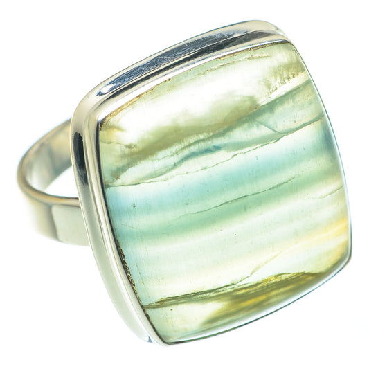 Green Fluorite Rings handcrafted by Ana Silver Co - RING62267