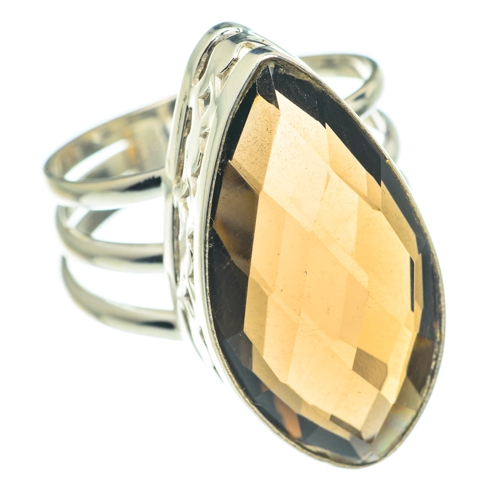 Smoky Quartz Rings handcrafted by Ana Silver Co - RING62272