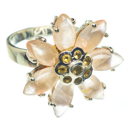 Rose Quartz Rings handcrafted by Ana Silver Co - RING62277