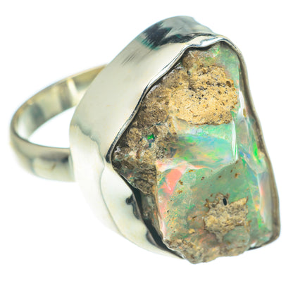 Ethiopian Opal Rings handcrafted by Ana Silver Co - RING62281