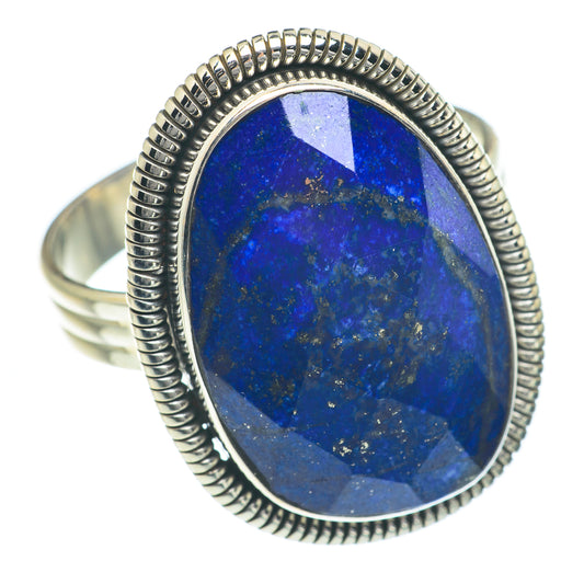 Lapis Lazuli Rings handcrafted by Ana Silver Co - RING62288