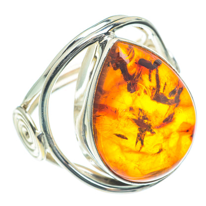Baltic Amber Rings handcrafted by Ana Silver Co - RING62297