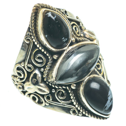 Hematite Rings handcrafted by Ana Silver Co - RING62304