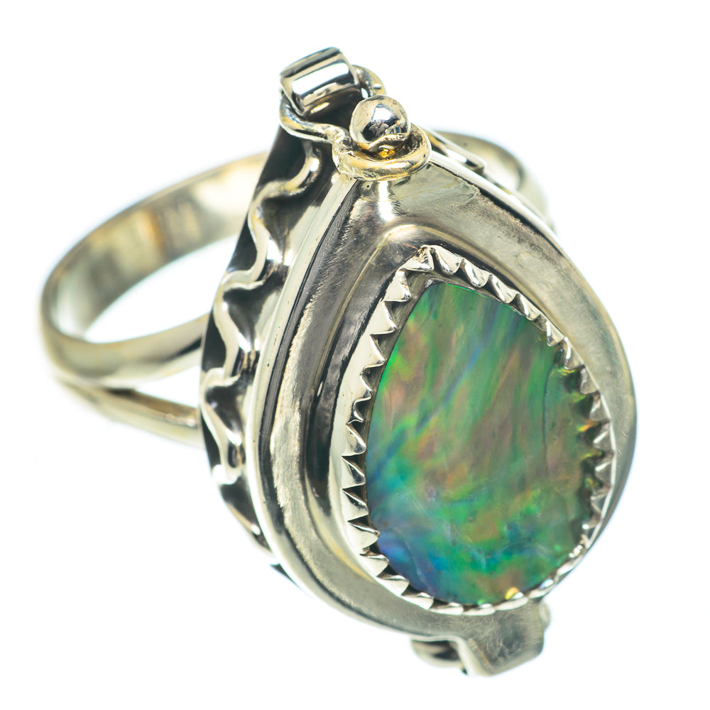 Abalone Shell Rings handcrafted by Ana Silver Co - RING62305