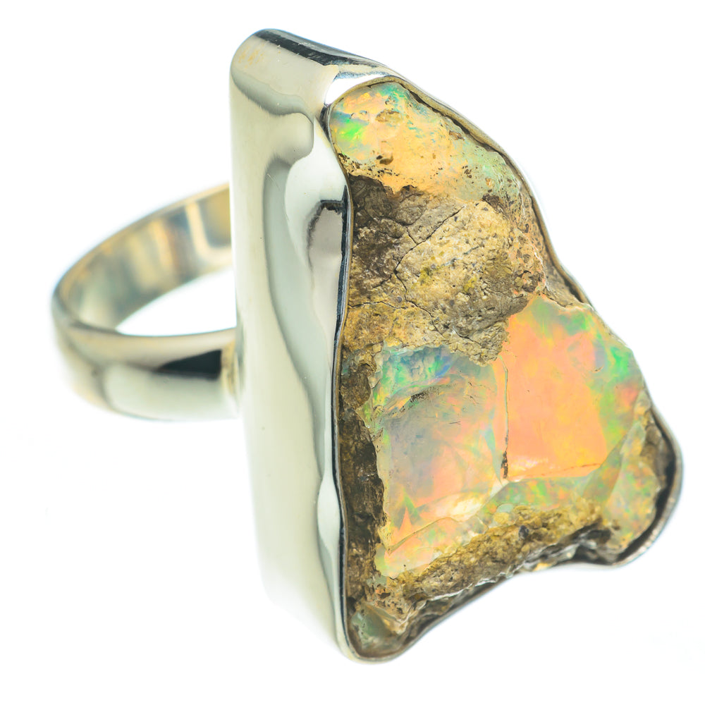 Ethiopian Opal Rings handcrafted by Ana Silver Co - RING62307