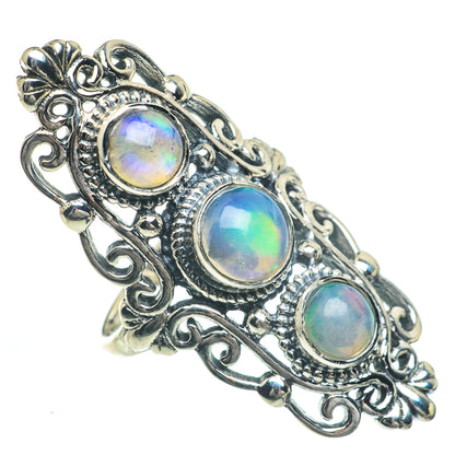 Ethiopian Opal Rings handcrafted by Ana Silver Co - RING62308