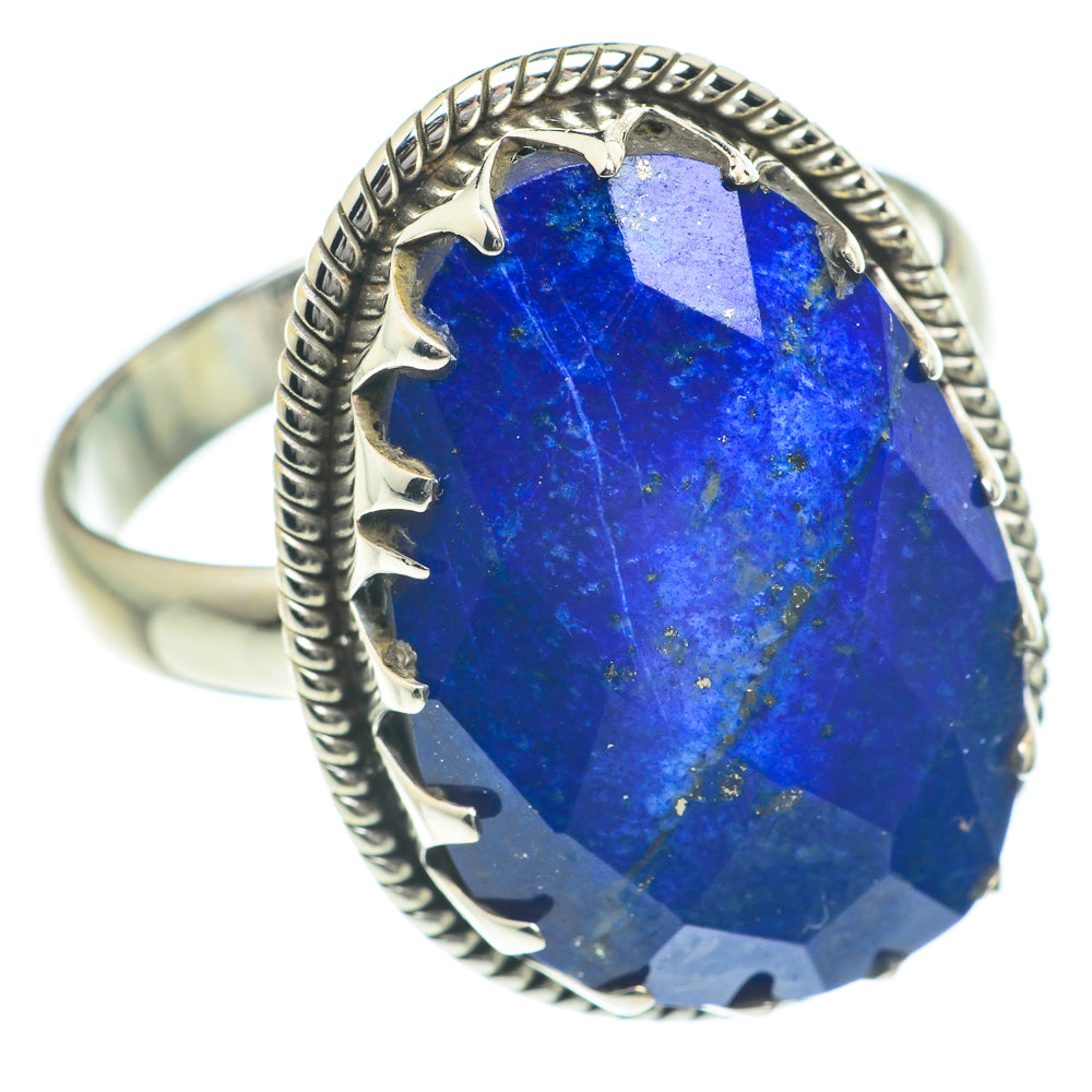 Lapis Lazuli Rings handcrafted by Ana Silver Co - RING62314