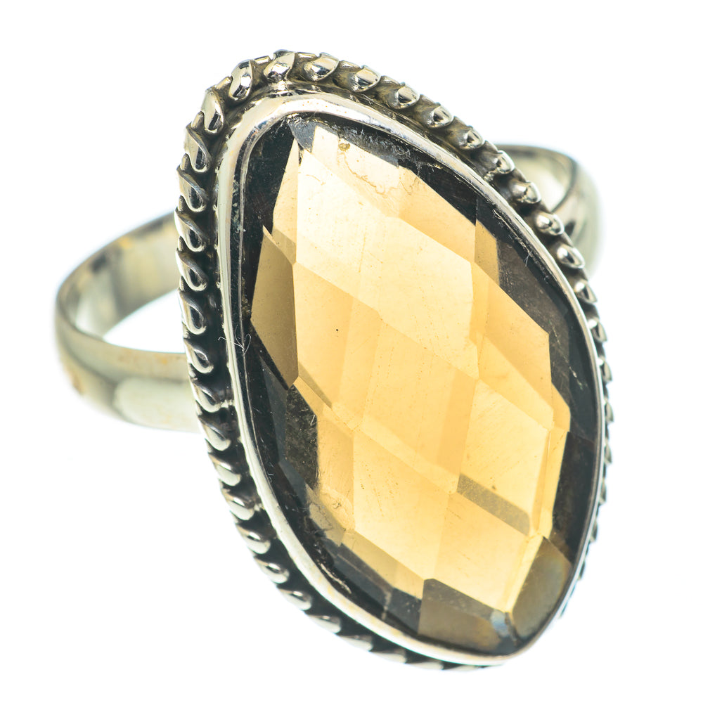 Smoky Quartz Rings handcrafted by Ana Silver Co - RING62319