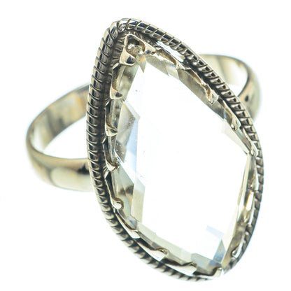 White Quartz Rings handcrafted by Ana Silver Co - RING62330