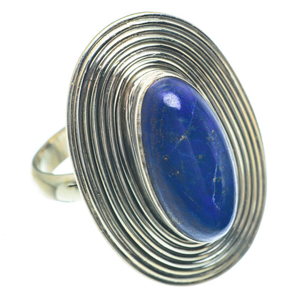 Lapis Lazuli Rings handcrafted by Ana Silver Co - RING62339