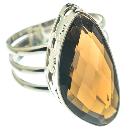 Smoky Quartz Rings handcrafted by Ana Silver Co - RING62343