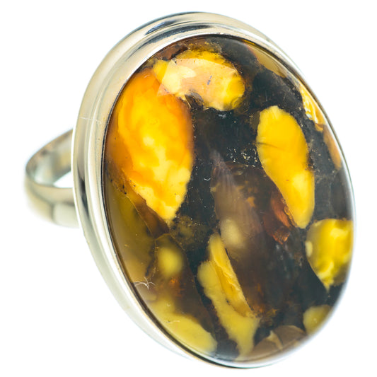 Amber Rings handcrafted by Ana Silver Co - RING62344
