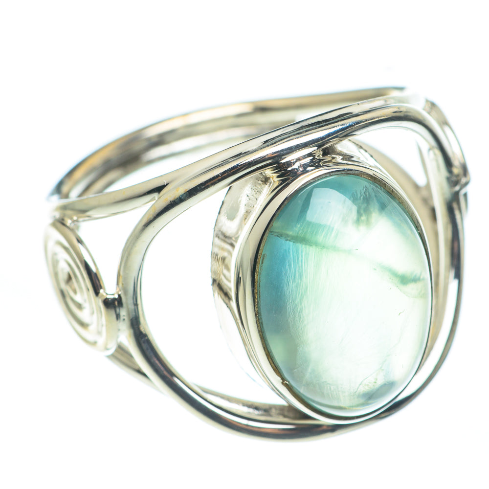 Aqua Chalcedony Rings handcrafted by Ana Silver Co - RING62356