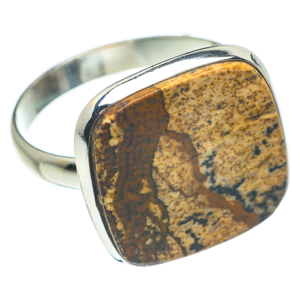 Picture Jasper Rings handcrafted by Ana Silver Co - RING62358 - Photo 2