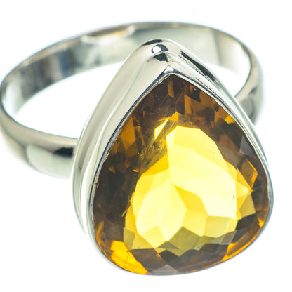 Mandarin Citrine Rings handcrafted by Ana Silver Co - RING62359