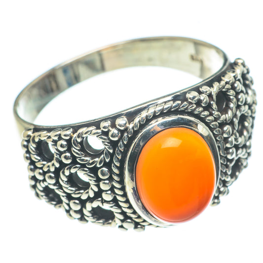 Carnelian Rings handcrafted by Ana Silver Co - RING62363