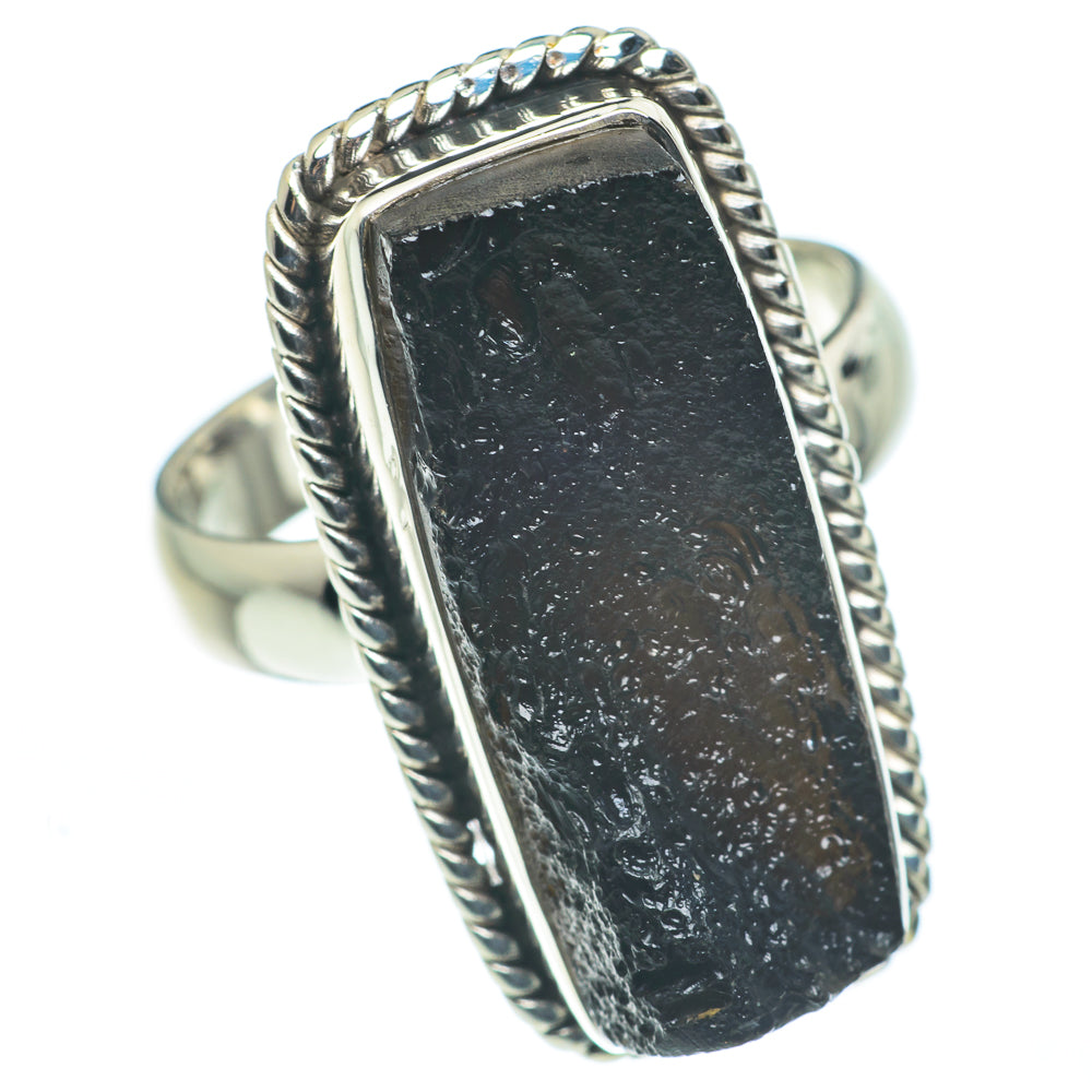 Tektite Rings handcrafted by Ana Silver Co - RING62376