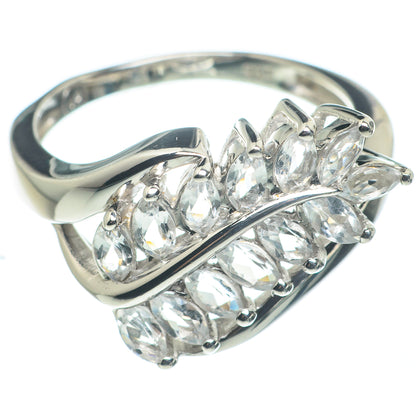 White Quartz Rings handcrafted by Ana Silver Co - RING62379