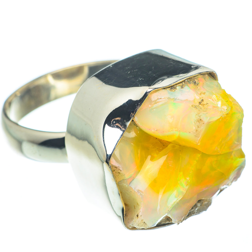 Ethiopian Opal Rings handcrafted by Ana Silver Co - RING62382
