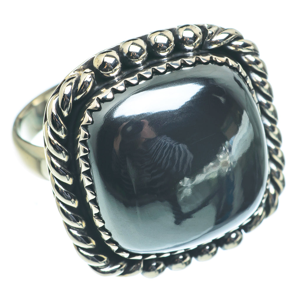 Hematite Rings handcrafted by Ana Silver Co - RING62385