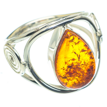 Baltic Amber Rings handcrafted by Ana Silver Co - RING62402