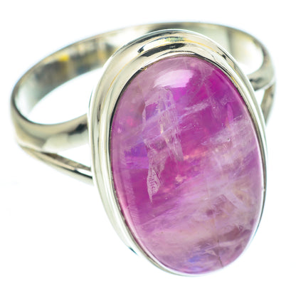 Pink Moonstone Rings handcrafted by Ana Silver Co - RING62405