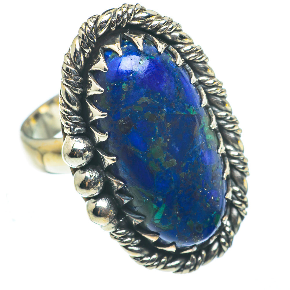 Azurite Rings handcrafted by Ana Silver Co - RING62423